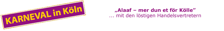 Alaaf – mer dun et för Kölle